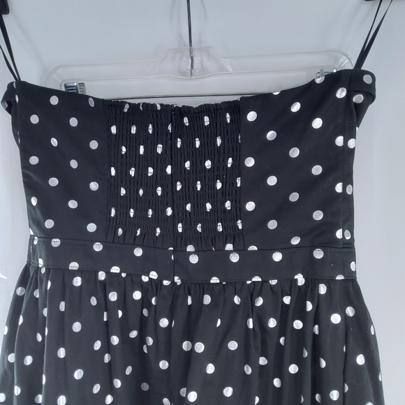 BLACK POPPY XL POLKA DOT PARTY DRESS - Picture 5 of 7